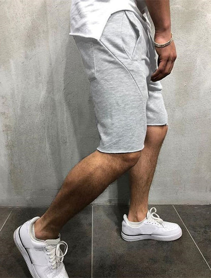CanooSport™ Loose Plain Elastic Waist Shorts