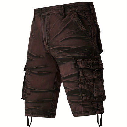CanooSport Camo Pattern Cotton Cargo Shorts