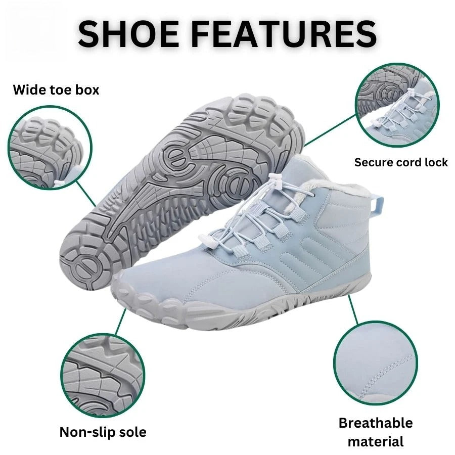 Non-slip & waterproof winter barefoot shoes (Unisex)