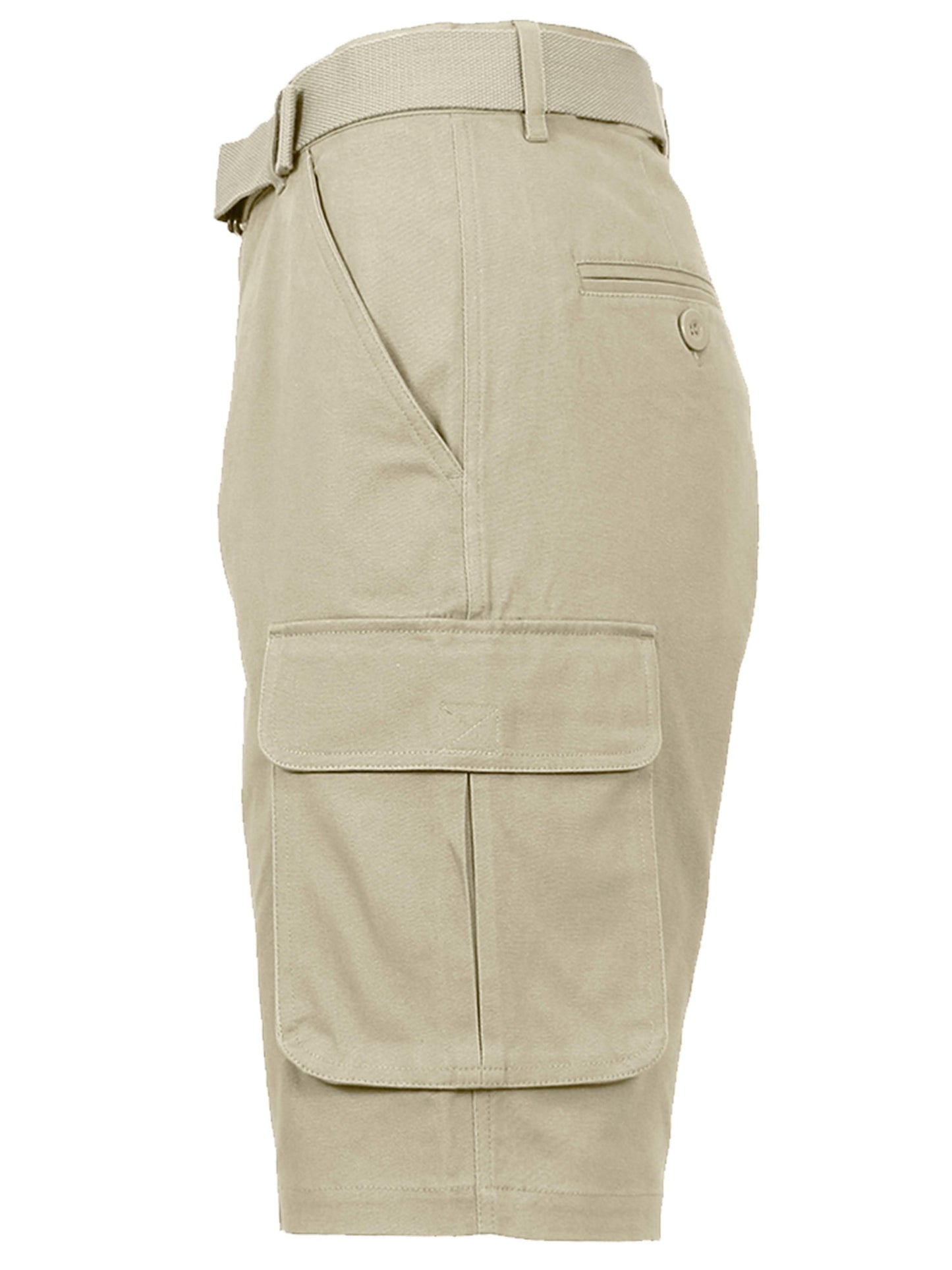 Men’s Multi-Pocket Cargo Shorts w/ Belt – Built for Summer Comfort