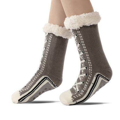Happy New Year 50% OFF - 🎁Ultra-thick Cute Slipper Home Socks