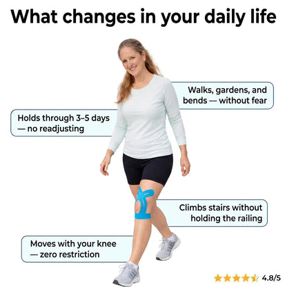 Knee Pajamas — Pre-Cut Kinesiology Tape