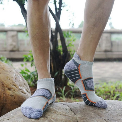 Thick Padded Compression Sports Socks — Ankle & Crew Lengths
