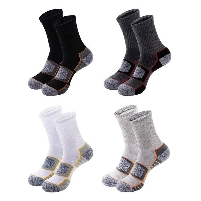 Thick Padded Compression Sports Socks — Ankle & Crew Lengths