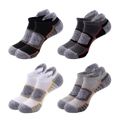 Thick Padded Compression Sports Socks — Ankle & Crew Lengths