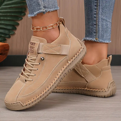 Women's Leather Sneakers – Soft Comfort & Orthopedic Support