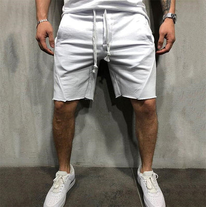 CanooSport™ Loose Plain Elastic Waist Shorts