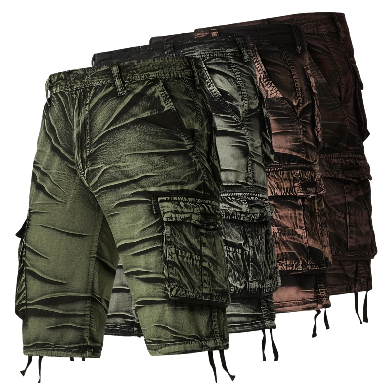 CanooSport Camo Pattern Cotton Cargo Shorts