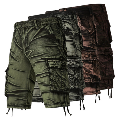 CanooSport Camo Pattern Cotton Cargo Shorts