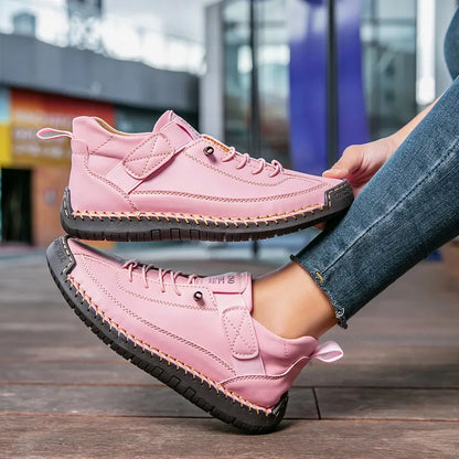 Women's Leather Sneakers – Soft Comfort & Orthopedic Support